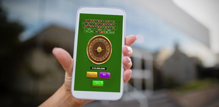 Antarmuka Big Time Gaming dengan tema visual yang menarik dan fitur permainan